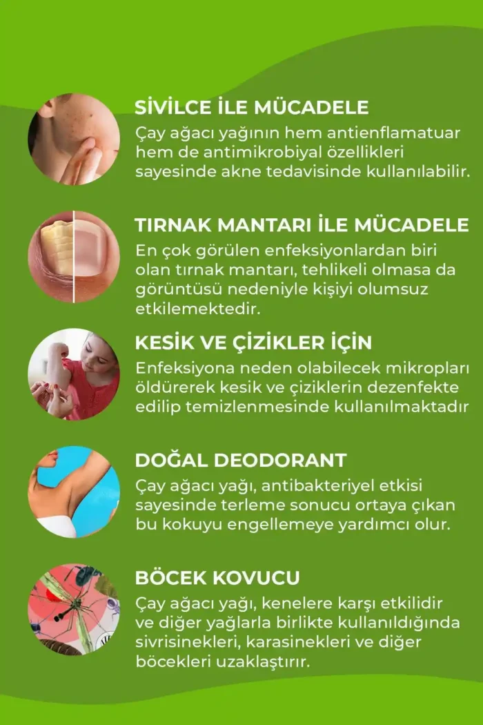 Akne Seti – Çay Ağacı-Yağı-10 M- Sarı Kantaron-Yağı