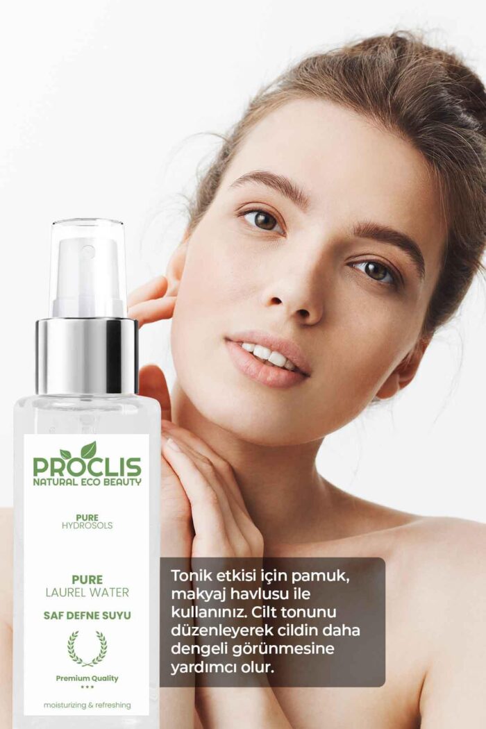 Defne suyu hidrosolü kepek saç derisi bakımı %100 doğal ve saf 100 ml