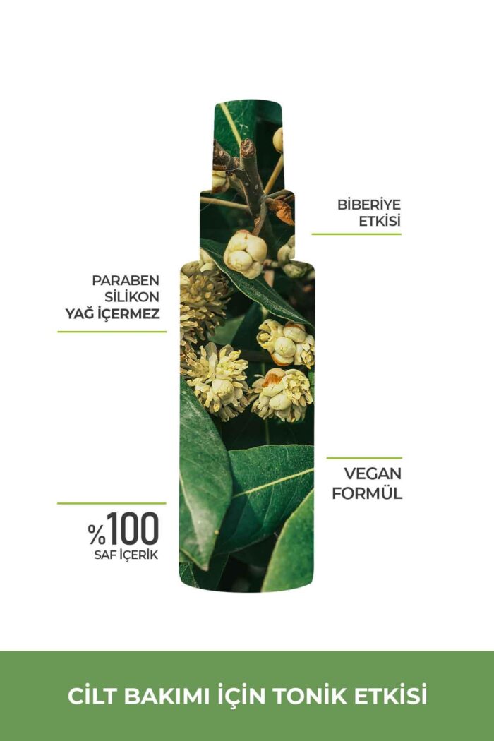 Defne suyu hidrosolü kepek saç derisi bakımı %100 doğal ve saf 100 ml