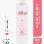 Gül suyu gözenek sıkılaştırıcı aydınlatıcı ve arındırıcı tonik %100 doğal ve saf 100 ml