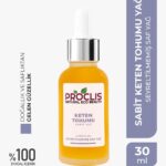 Proclis keten tohumu %100 saf sabit yağ Linseed Oil Linum Usitatissimum 30 ml