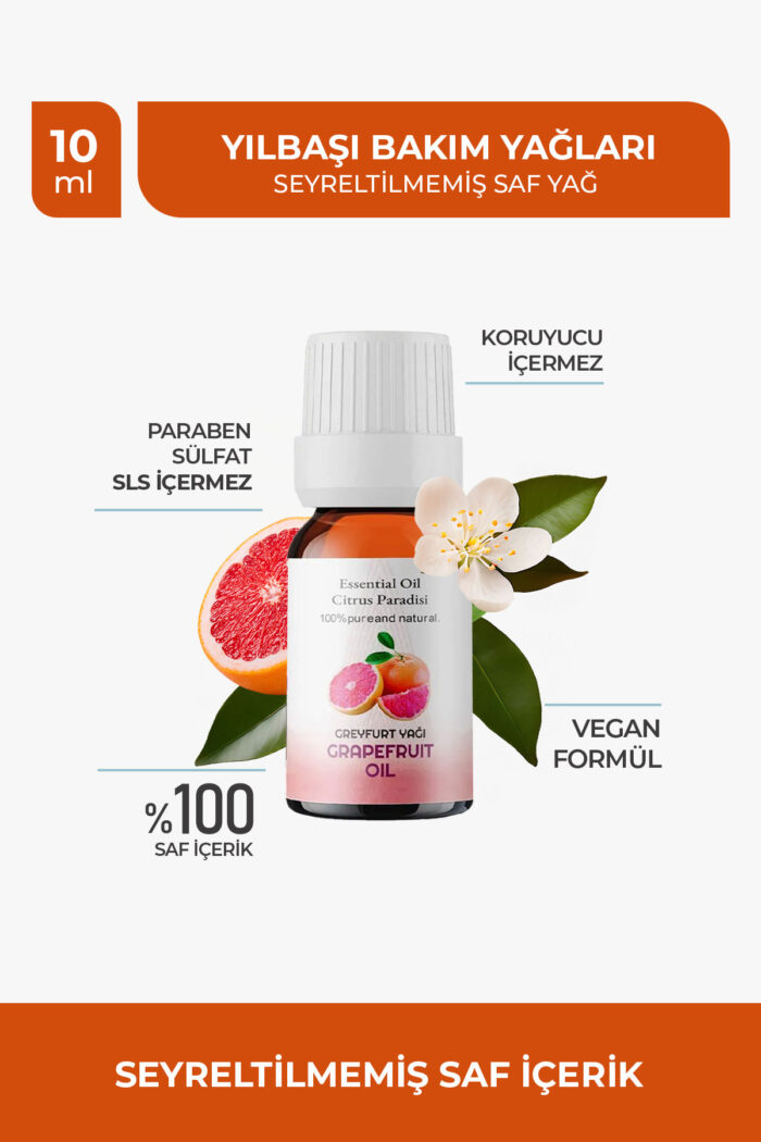 PROCLİS Yılbaşı Bakım Yağı Seti/Yılbaşı Hediyesi (Tatlı Portakal-Greyfurt-Limonotu 10 ml) - Görsel 6