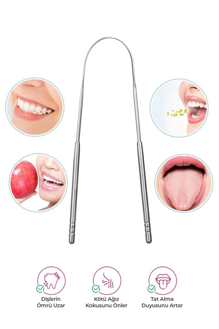 Soğuk Sıkım Hindistan Cevizi Yağı 150 gr Dil Sıyırıcı (TEMİZLEYİCİ) Büyük - Görsel 4